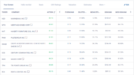 Old School Value screen screenshot