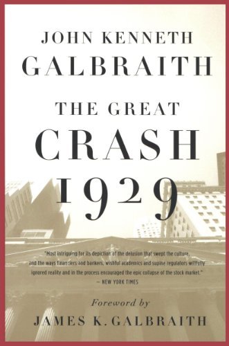 The Great Crash 1929 book cover