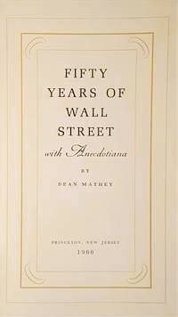 Book cover for Fifty Years of Wall Street